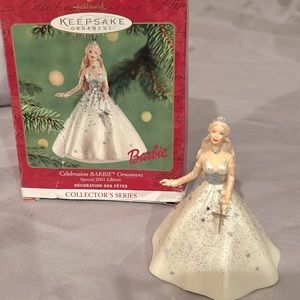 2001 Celebration Barbie Ornament
